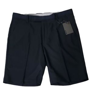 NWT G/Fore club golf flat front black onyx golf shorts